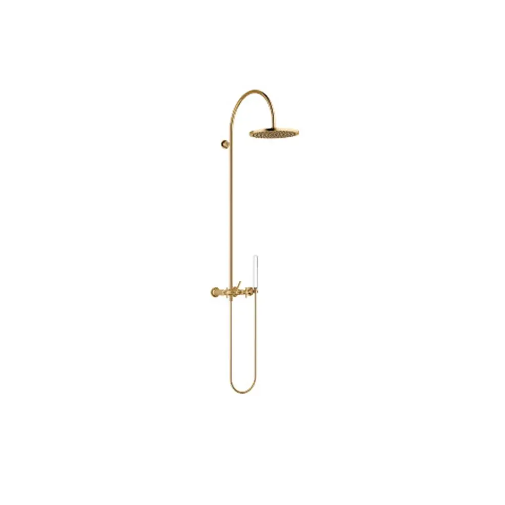 DORNBRACHT Shower Pipe mit Brausebatterie VAIA 26632809 Messing gebürstet (23kt Gold), 26632809-28 Galeriebild 1